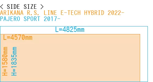 #ARIKANA R.S. LINE E-TECH HYBRID 2022- + PAJERO SPORT 2017-